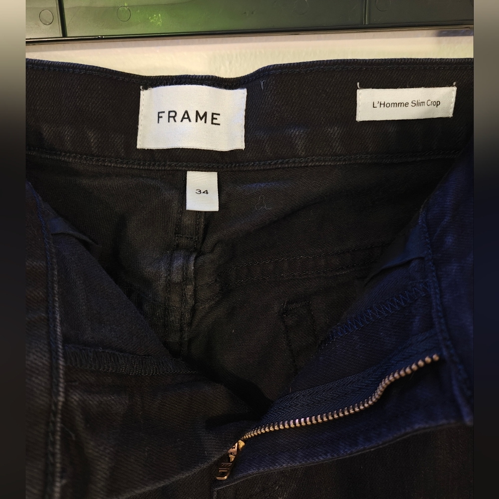 Frame L'homme Crop Jeans - Size 34 - Picture 3 of 3